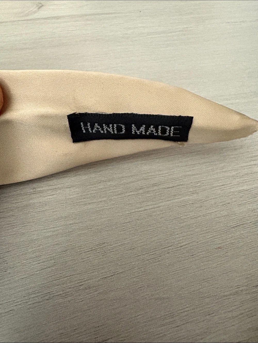 Beige‎ Knotted Satin Headband - Women Accessories
